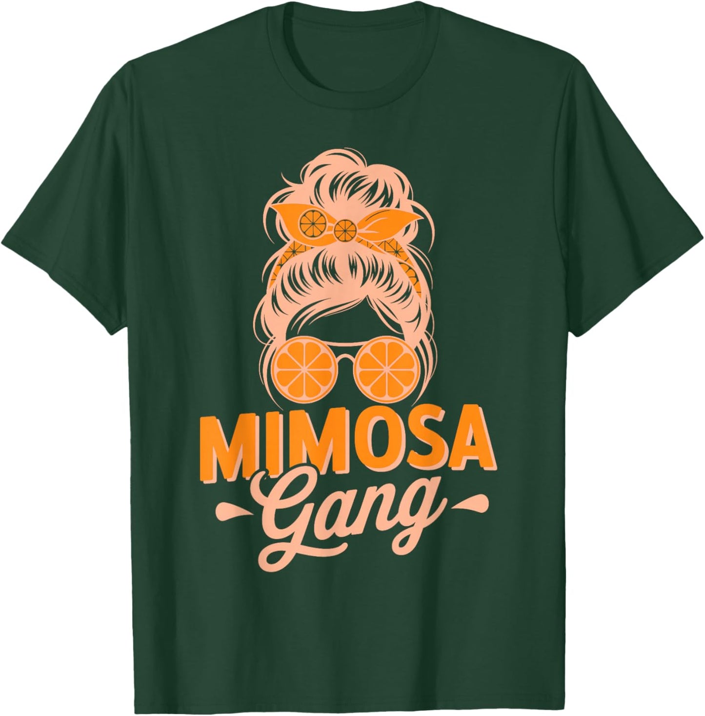 Mimosa Gang Brunch Orange Cocktail Funny Women T-Shirt - T-Shirt | Forest