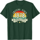 1978 Birthday Amazing Premium Edition Born In 1978 Birthday T-Shirt - T-Shirt | Forest