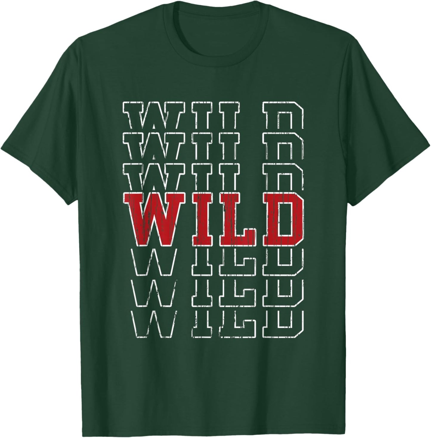 Wild Vintage Gift Women Boys Girls Kids T-Shirt - T-Shirt | Forest