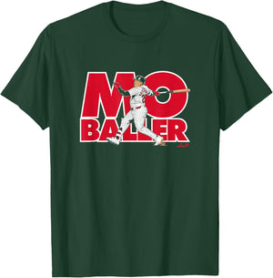 Moises Ballesteros - Mo Baller - Chicago Baseball T-Shirt - T-Shirt | Forest