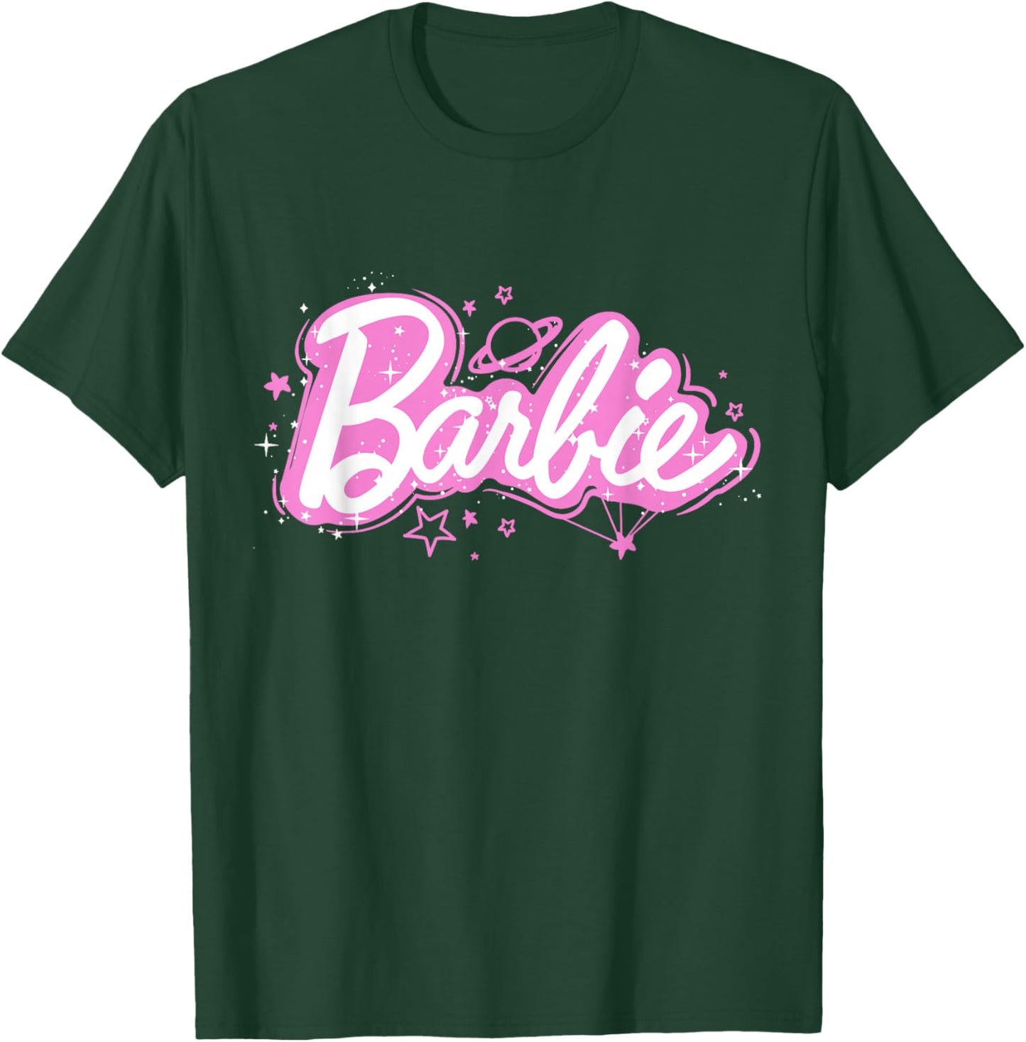 Barbie Pink Cosmic Logo T-Shirt - T-Shirt | Forest