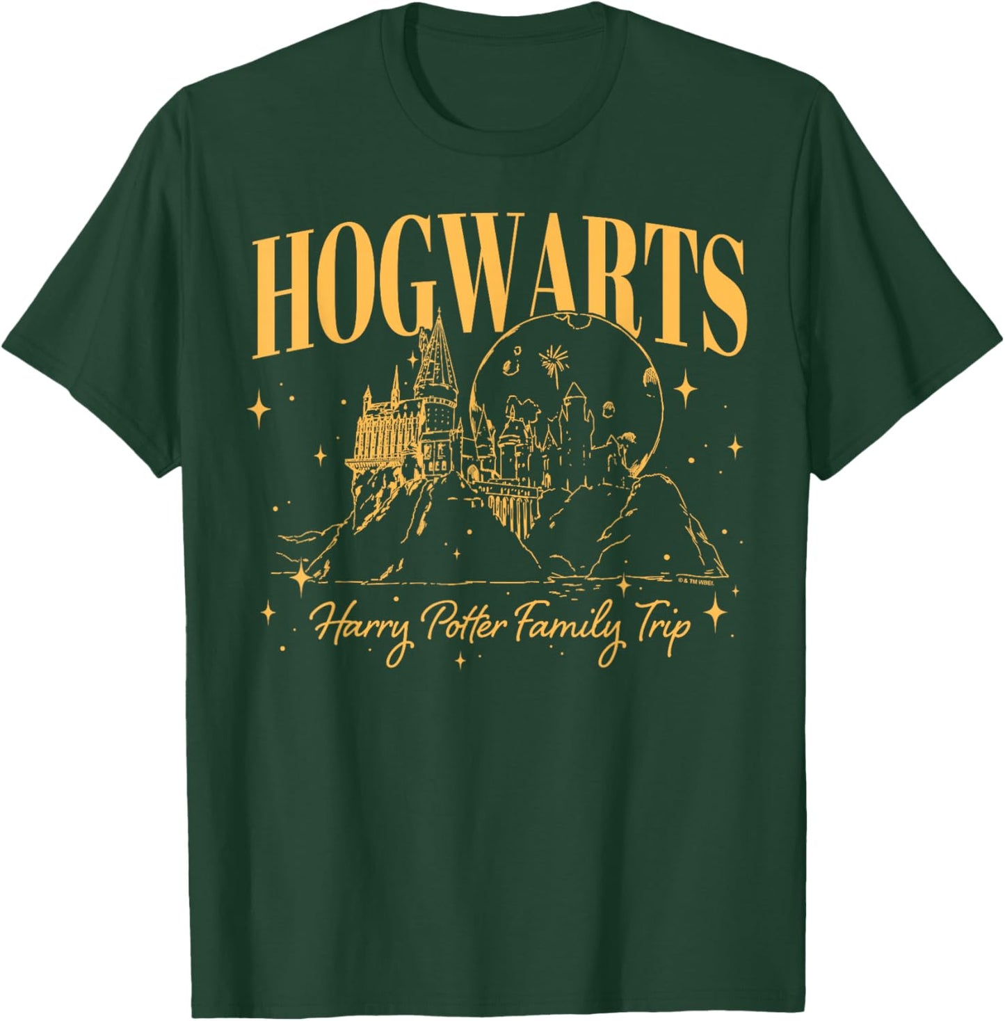 Harry Potter Hogwarts Castle Harry Potter Family Trip T-Shirt - T-Shirt | Forest