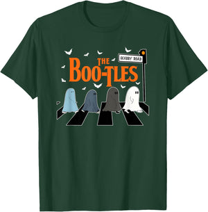 The Boo-tles, Funny Boo Halloween, Ghost Witchy Halloween T-Shirt - T-Shirt | Forest