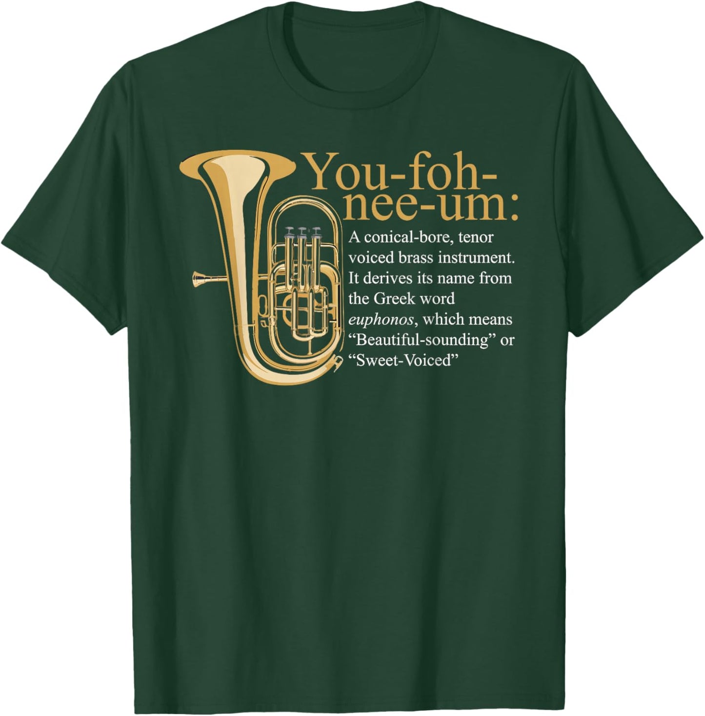 Euphonium T-Shirt - T-Shirt | Forest
