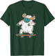 Yeti skating Snowman T-Shirt - T-Shirt | Forest