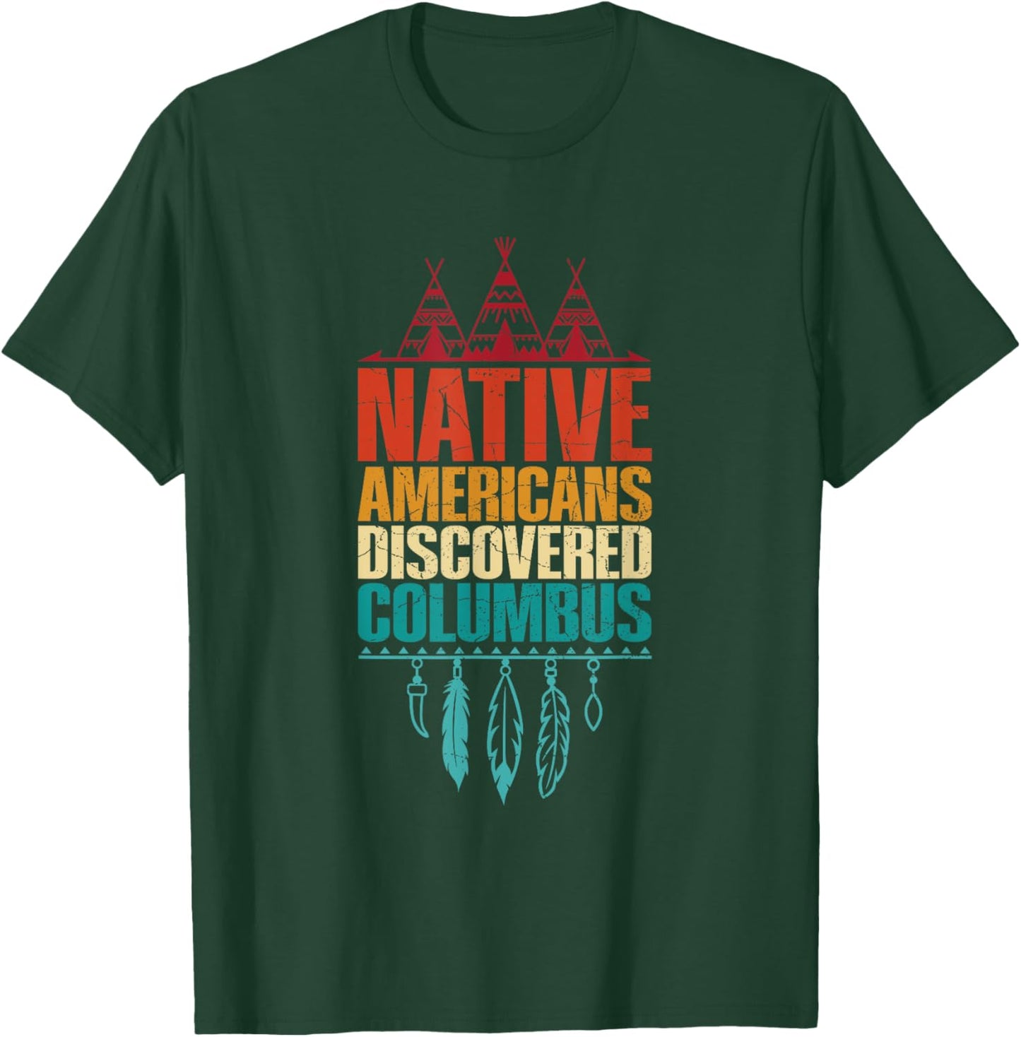 Indigenous people Design for a Native american T-Shirt - T-Shirt | Forest