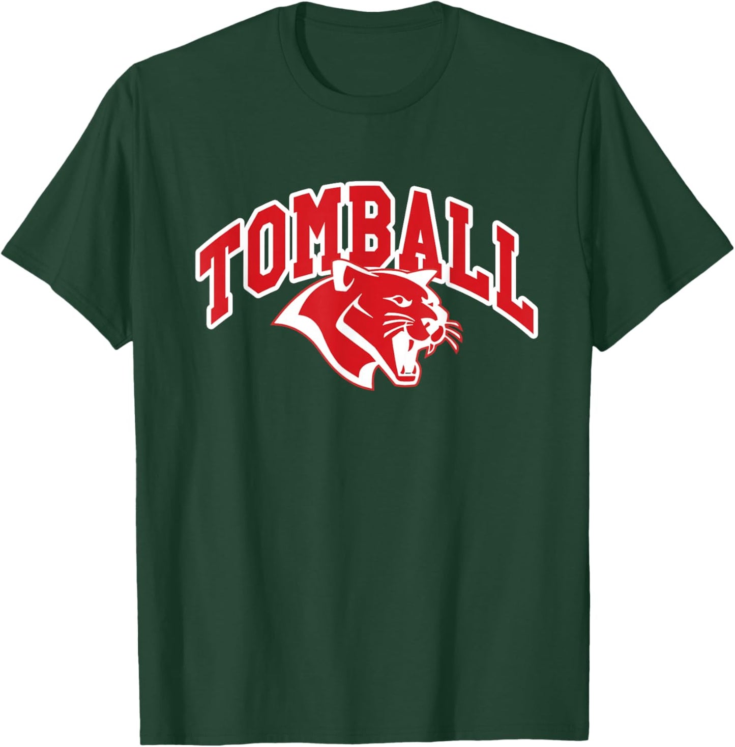 Tomball High School Cougars T-Shirt - T-Shirt | Forest