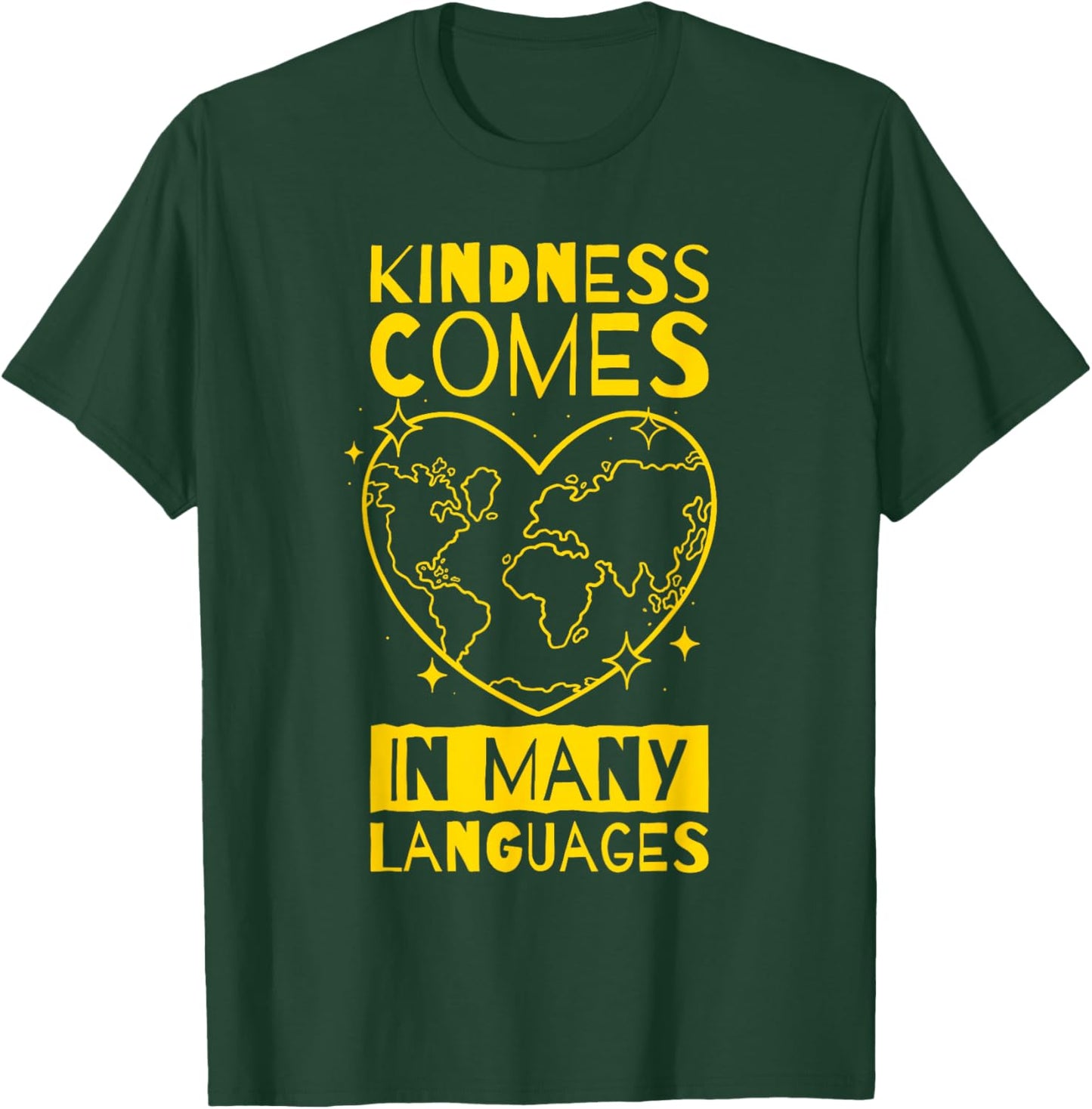 ESOL Teacher ESL Multilingual Teacher T-Shirt - T-Shirt | Forest