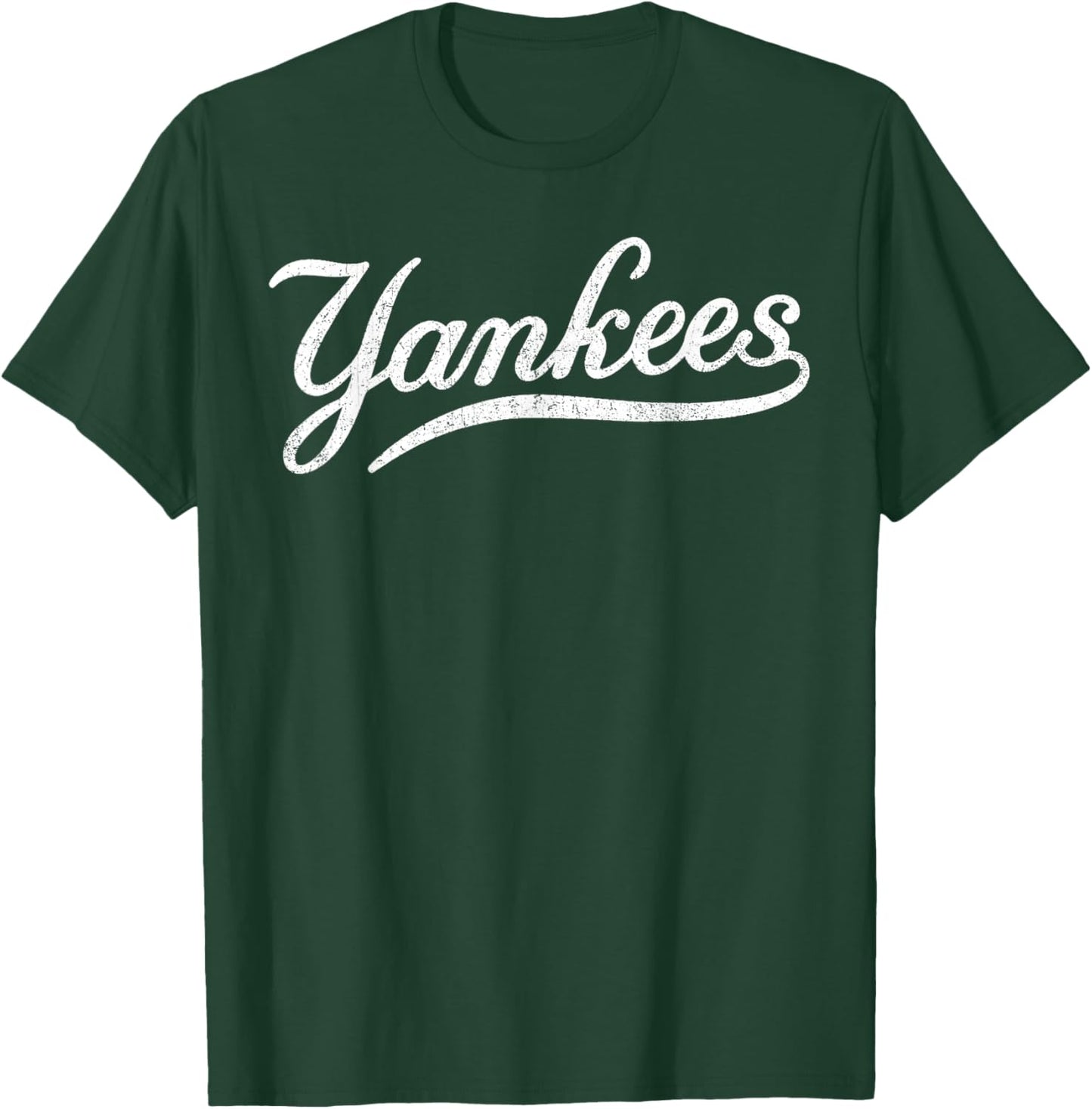 Yankee Vintage Retro Style , Classic 70s & 80s T-Shirt - T-Shirt | Forest