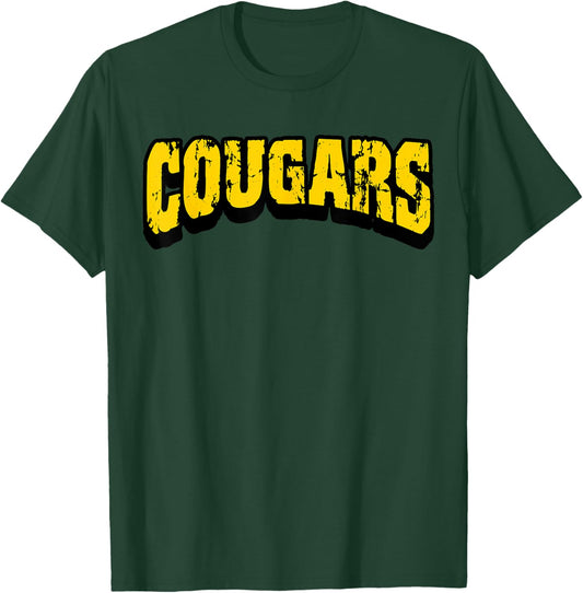 Cougars Back to School Spirit GY T-Shirt - T-Shirt | Forest