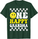 One Happy Dude Grandma 1st Birthday Family Matching T-Shirt - T-Shirt | Forest