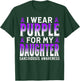 Support Sarcoidosis Awareness Items Gifts Purple Sarcoidosis T-Shirt - T-Shirt | Forest