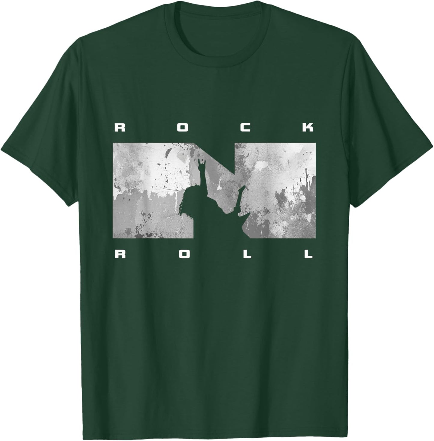 Rock N Roll Guitar T-Shirt - T-Shirt | Forest