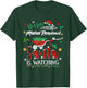 Funny Christmas Medical Receptionist Festive Holiday Pajama T-Shirt - T-Shirt | Forest
