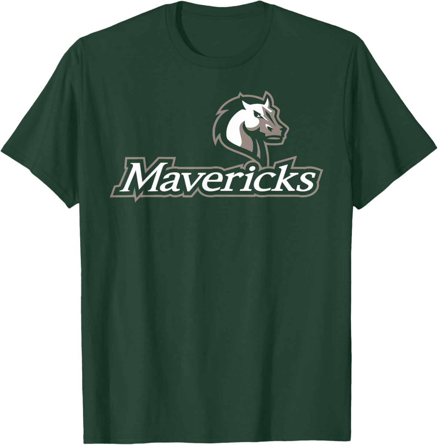 Mercy University Mavericks Mavs Logo T-Shirt - T-Shirt | Forest
