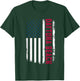 Daytona Beach USA Flag Patriotic American Daytona Beach Men T-Shirt - T-Shirt | Forest