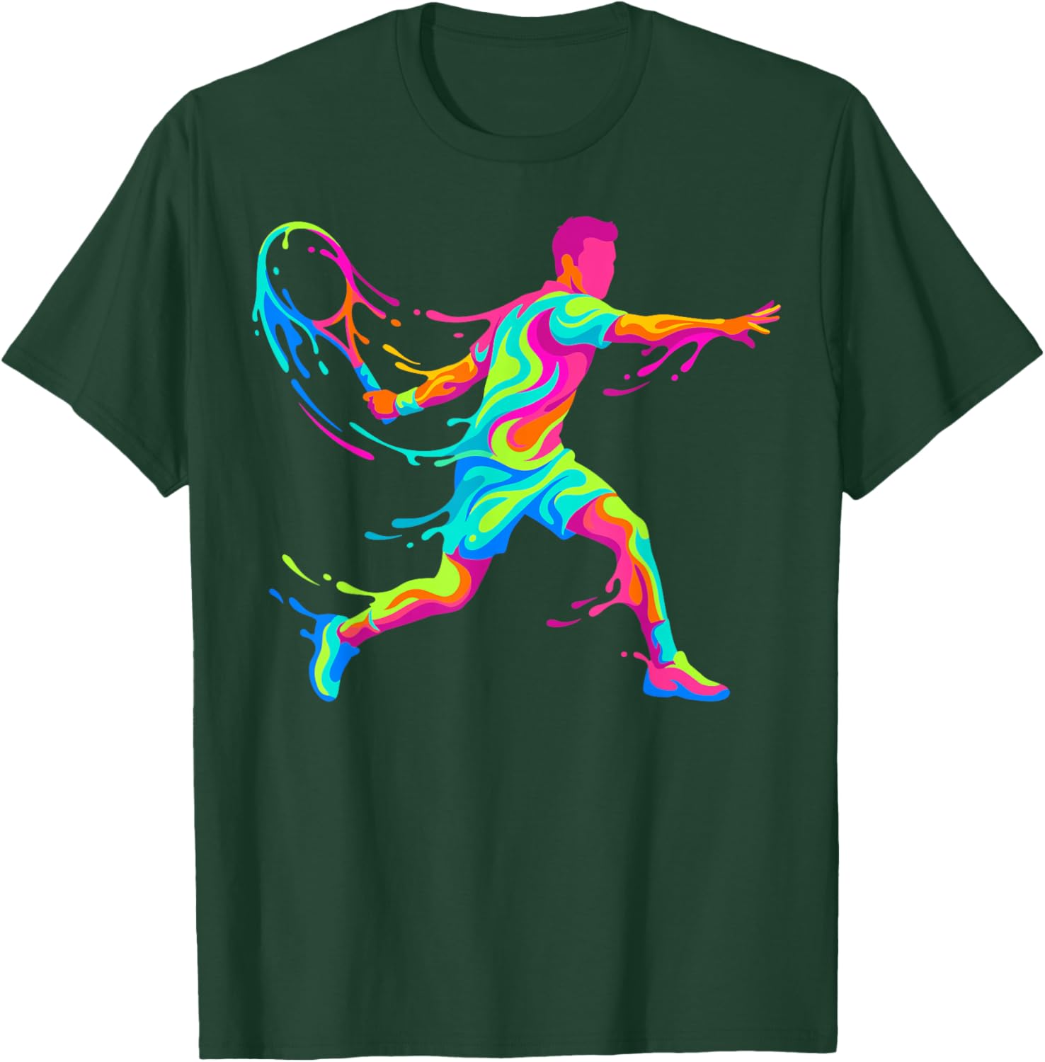 Tennis Player Man Child Boy T-Shirt - T-Shirt | Forest