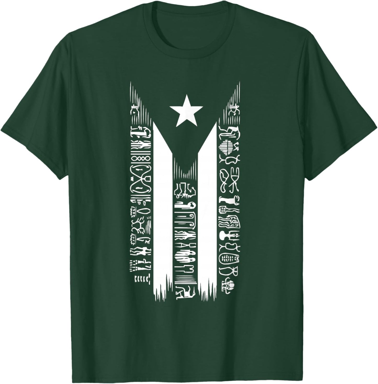 Taino Indian Puerto Rico Pride Boricua Puerto Rican T-Shirt - T-Shirt | Forest