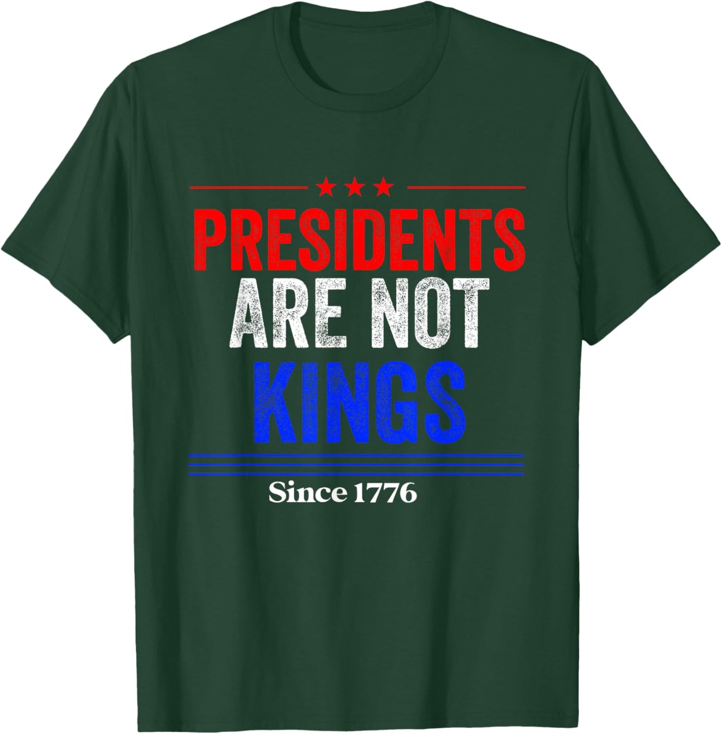 USA Flag Democracy T-Shirt - T-Shirt | Forest
