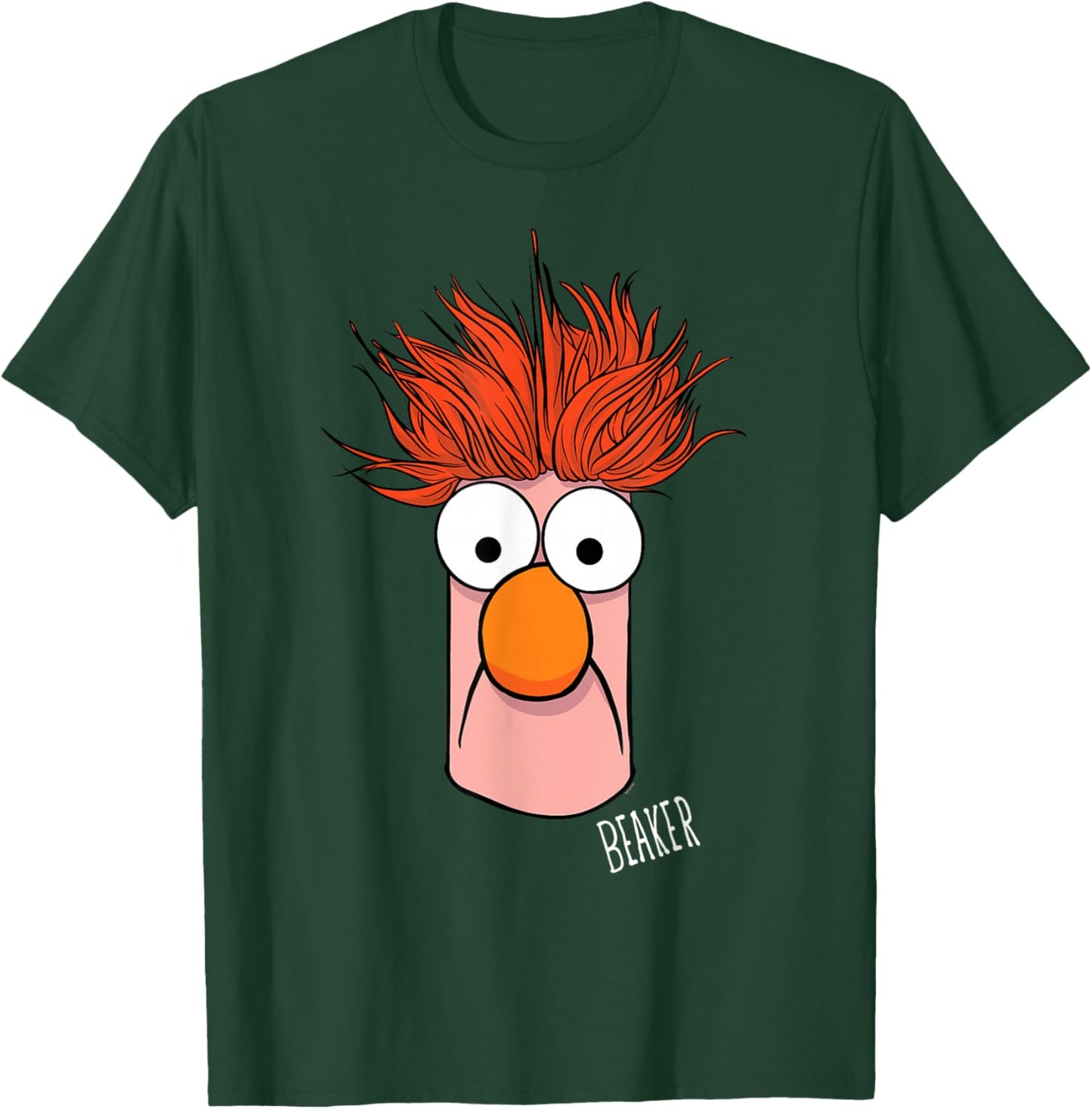 Disney The Muppets Beaker Muppet Labs Big Face T-Shirt - T-Shirt | Forest