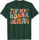 Mother's Day Store Gift Ideas Retro Groovy In My Nonna Era Baby Announcement , Small, Black T-Shirt - T-Shirt | Forest