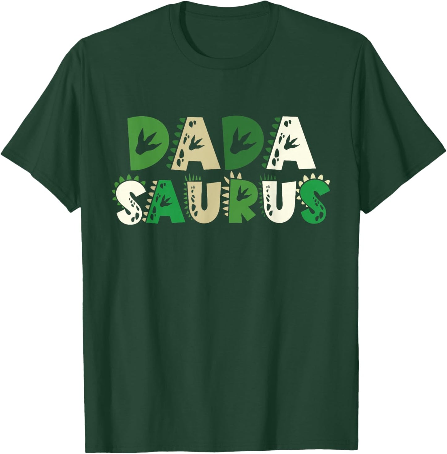 Dada Saurus Matching Family Birthday Dinosaur Men Women Kids T-Shirt - T-Shirt | Forest