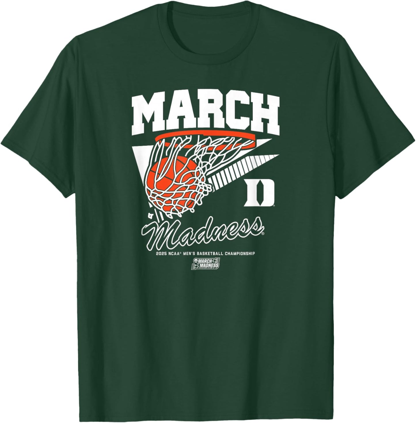 Duke Basketball - 2025 March Madness Basketball - NCAA T-Shirt - T-Shirt | Forest