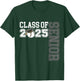 Class Of 2025 Baseball Senior Night T-Shirt - T-Shirt | Forest