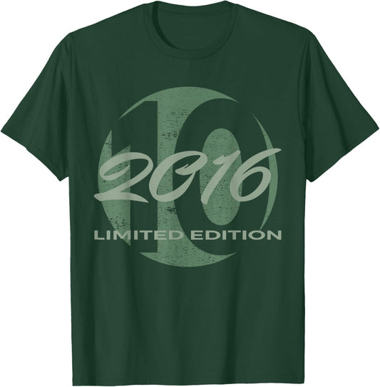 10th Birthday Girl Boy 10 Years 2016 Funny Gift T-Shirt - T-Shirt | Forest