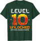 Level 10 Unlocked 10th Birthday Ten Years Old Gamer Gaming T-Shirt - T-Shirt | Forest
