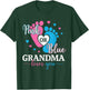Baby Gender Reveal Pink Or Blue Grandma Loves You T-Shirt - T-Shirt | Forest