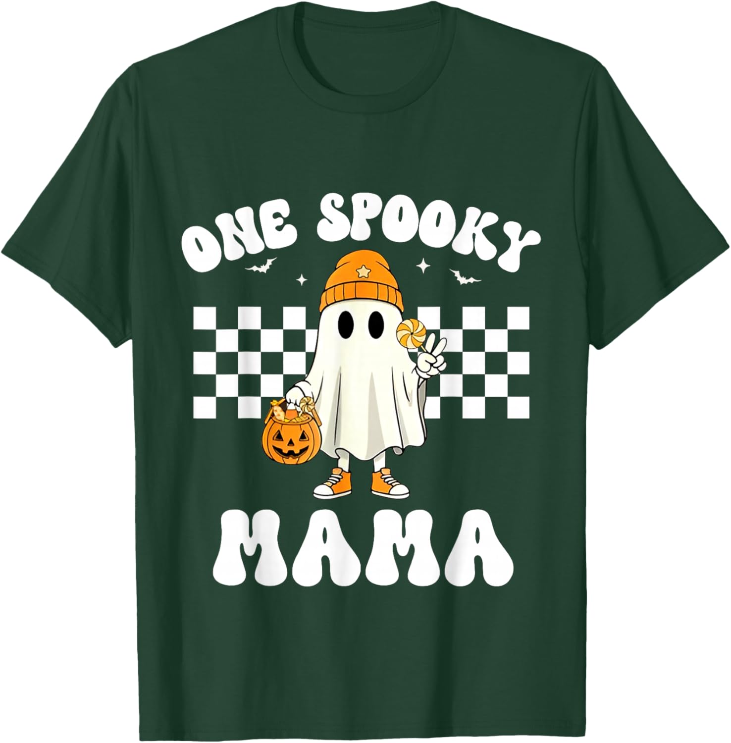 Funny One Spooky Mama of The 1st Birthday Boy Matching T-Shirt - T-Shirt | Forest