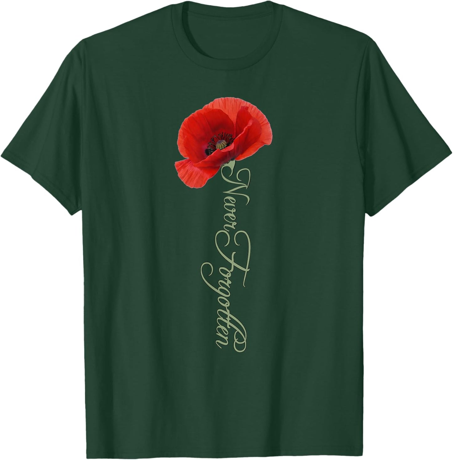 Mémorial en l'honneur de Coquelicot T-Shirt - T-Shirt | Forest