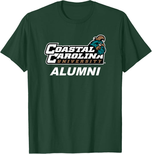 Coastal Carolina University CCU Alumni T-Shirt - T-Shirt | Forest