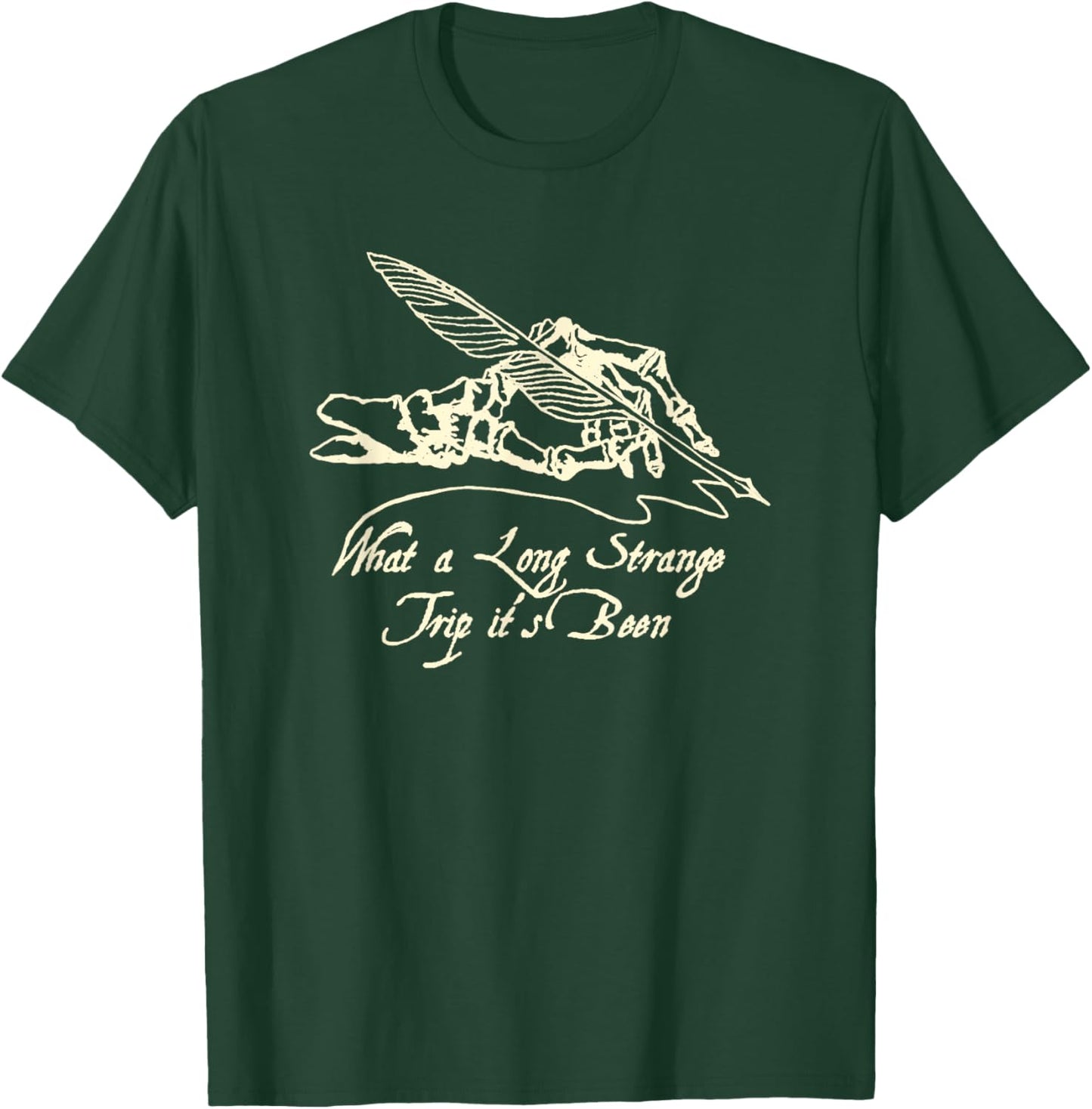 Grateful Dead Ice Nine Lyrics Strange Trip T-Shirt - T-Shirt | Forest