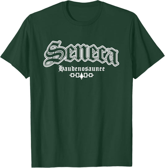 Seneca Haudenosaunee Iroquois Flag Native American Indian T-Shirt - T-Shirt | Forest