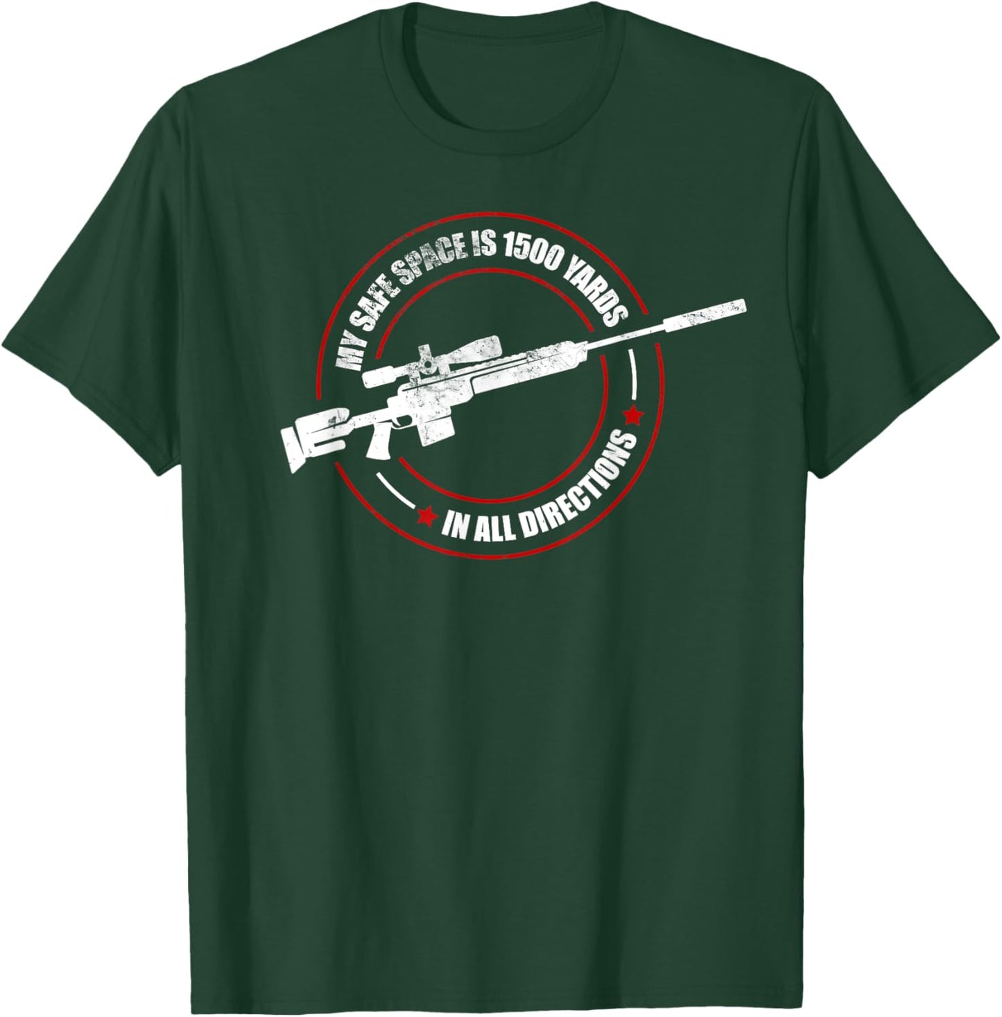 Vintage Armed Forces Military Funny Saying Veteran Sniper T-Shirt - T-Shirt | Forest