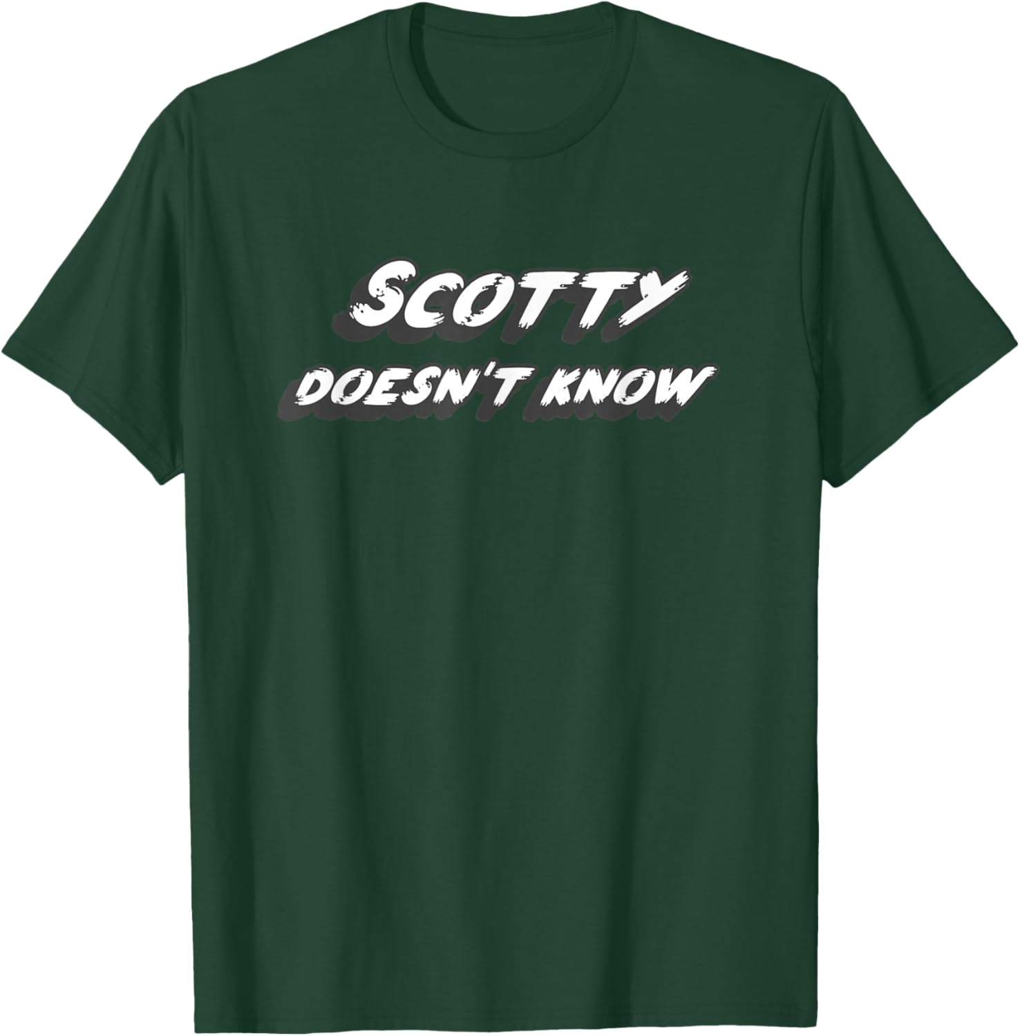 Scotty Doesn't Know | 2000's Movie Comedy T-Shirt - T-Shirt | Forest