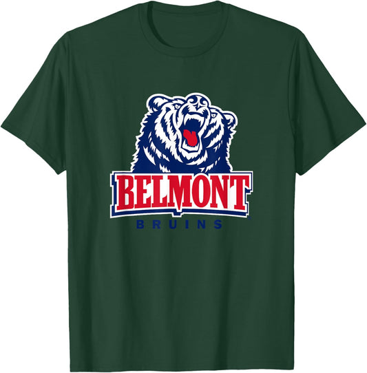 Belmont Bruins | Official NCAA Merch | PPBEL01 T-Shirt - T-Shirt | Forest