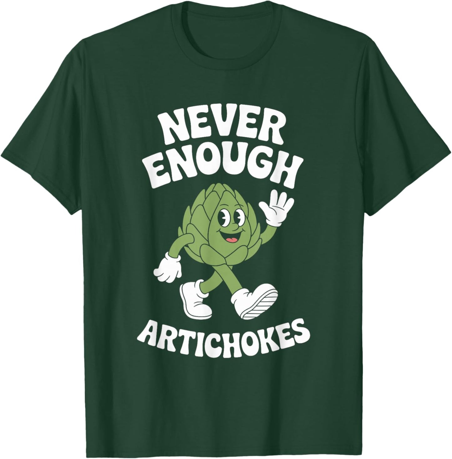 Funny Artichoke or Artichokes Retro T-Shirt - T-Shirt | Forest