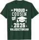 Proud Cousin of A 2026 Valedictorian Graduation Graduate HS T-Shirt - T-Shirt | Forest