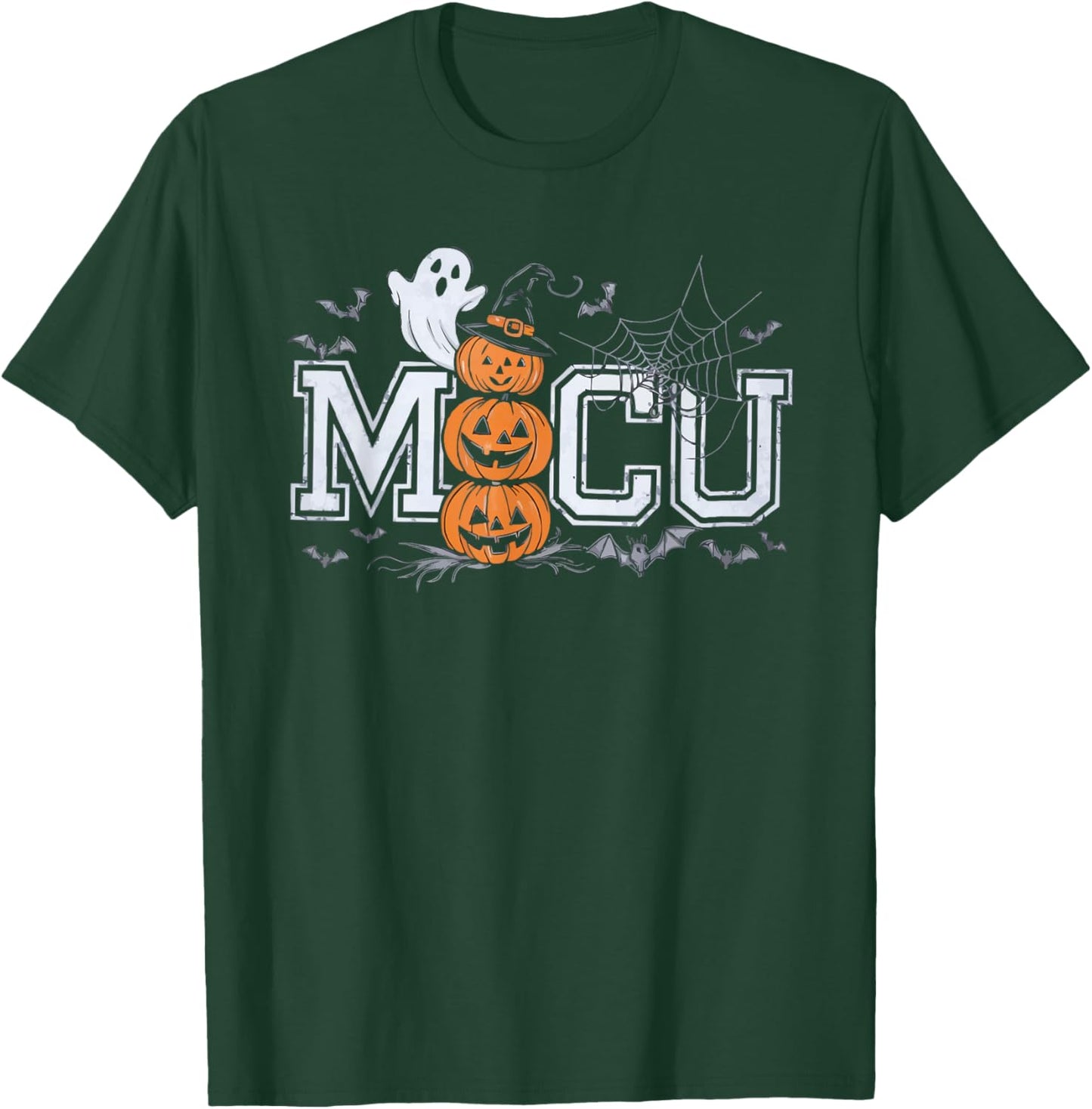 ICU Nurse Halloween Emergency Room Nursing Trick Or Treat T-Shirt - T-Shirt | Forest