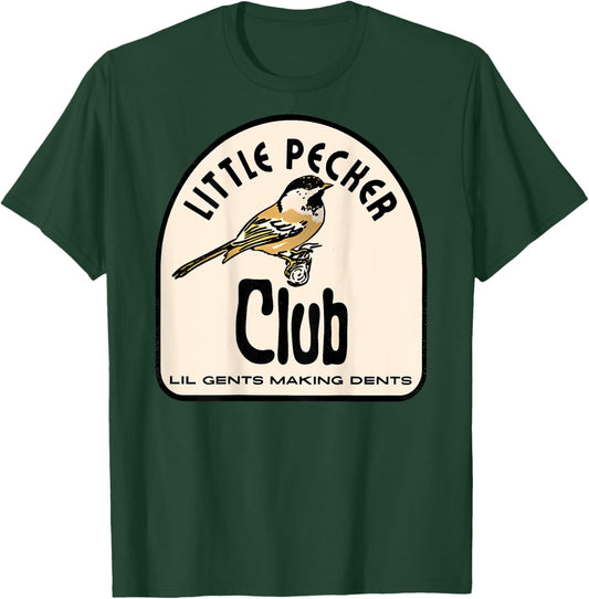 Little Pecker Club T-Shirt - T-Shirt | Forest