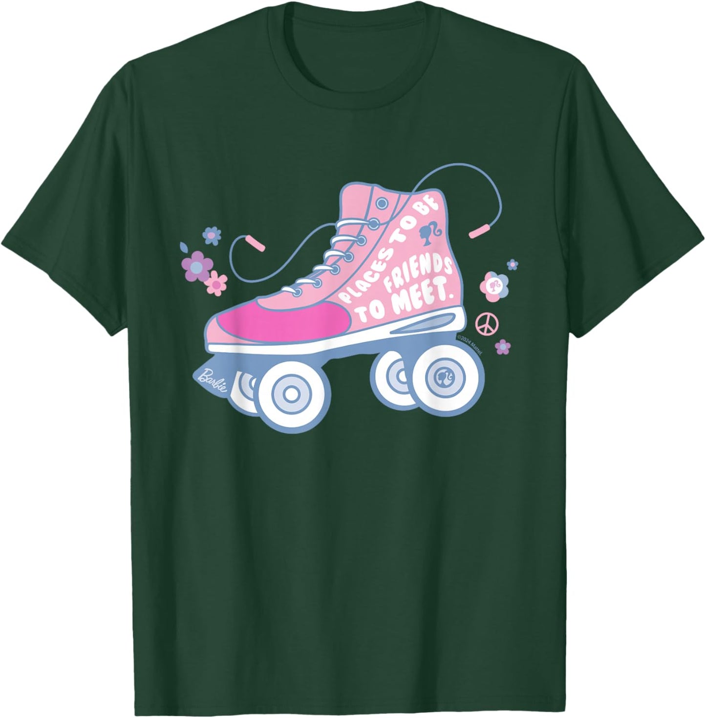 Barbie Roller Skate - Lieux où Aller, Amis à Rencontrer T-Shirt - T-Shirt | Forest