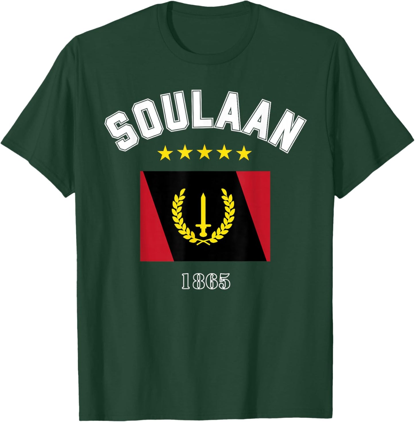 Soulaan Flag T-Shirt - T-Shirt | Forest