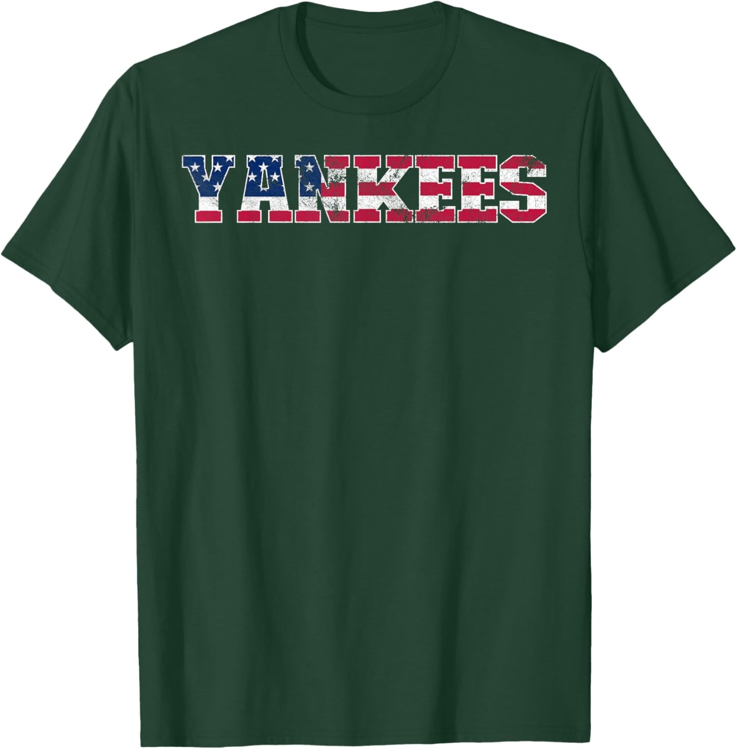 Yankees Name Vintage Lover Men Women Boy T-Shirt - T-Shirt | Forest