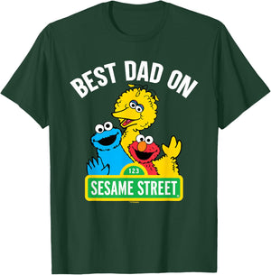 Sesame Street Father's Day Best Dad On Sesame Street T-Shirt - T-Shirt | Forest