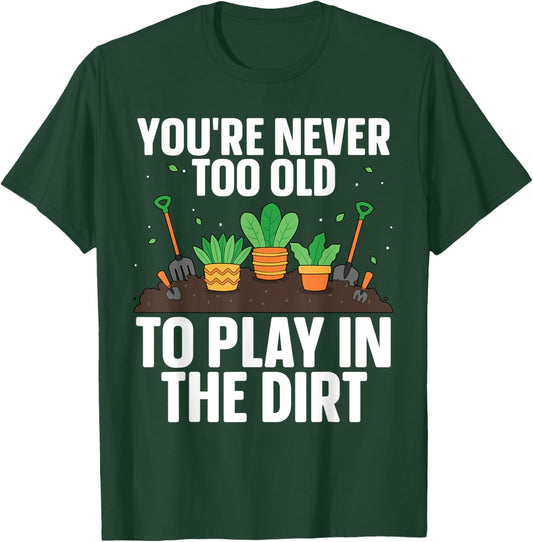 Funny Gardening Art Women Indoor Garden Plant Lovers T-Shirt - T-Shirt | Forest