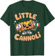 Little Cannoli Funny Italian Food Italian Kids T-Shirt - T-Shirt | Forest