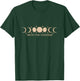 Moon Phases Trust Universe Spiritual Aesthetic T-Shirt - T-Shirt | Forest